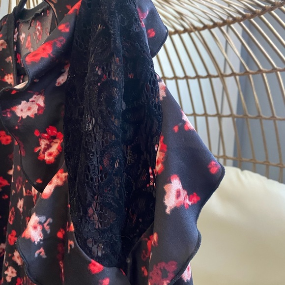 Cold Shoulder Blouse - Picture 2 of 2